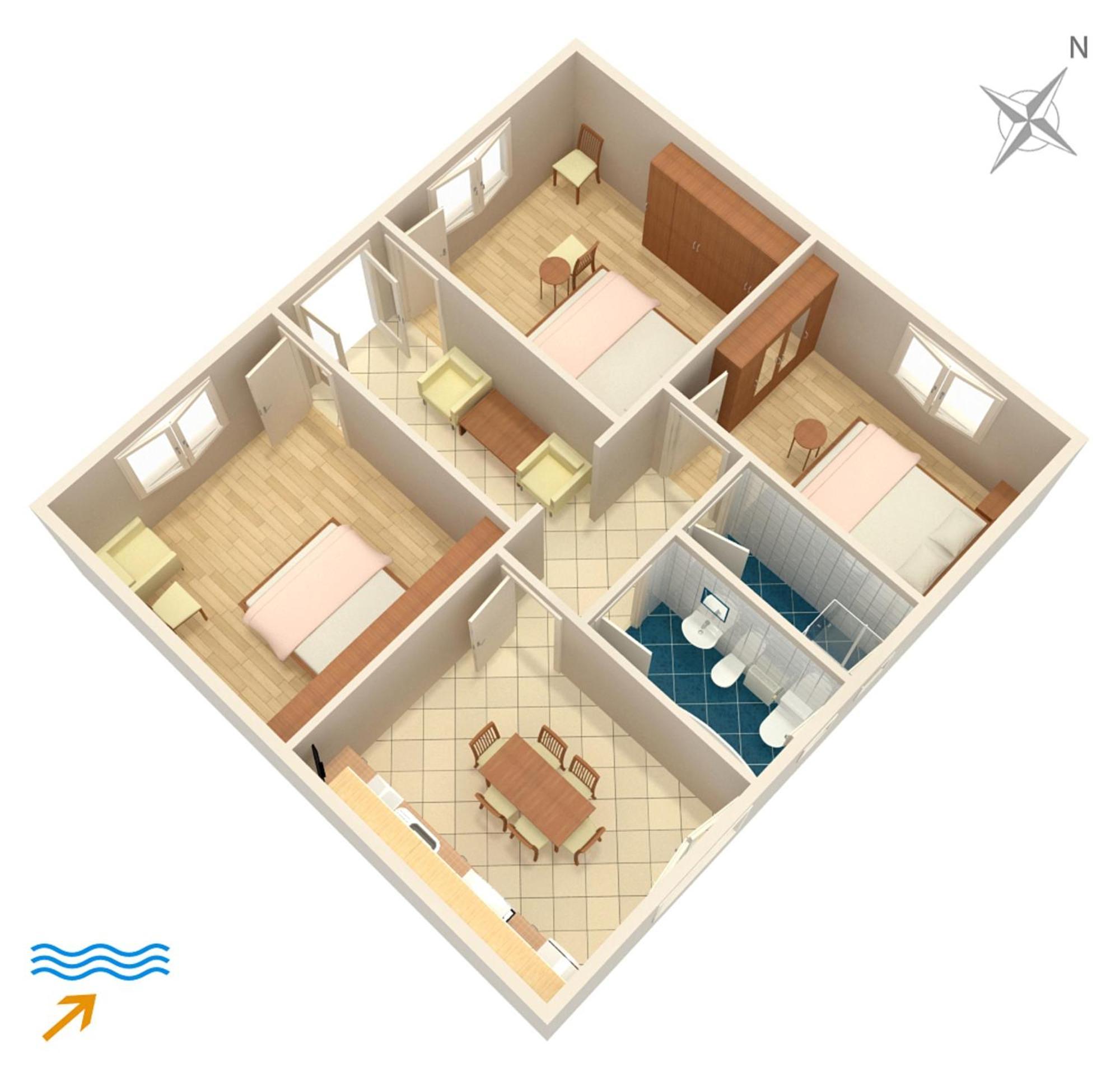 Apartment Supetarska Draga - Donja 2020A Rab Town Kültér fotó
